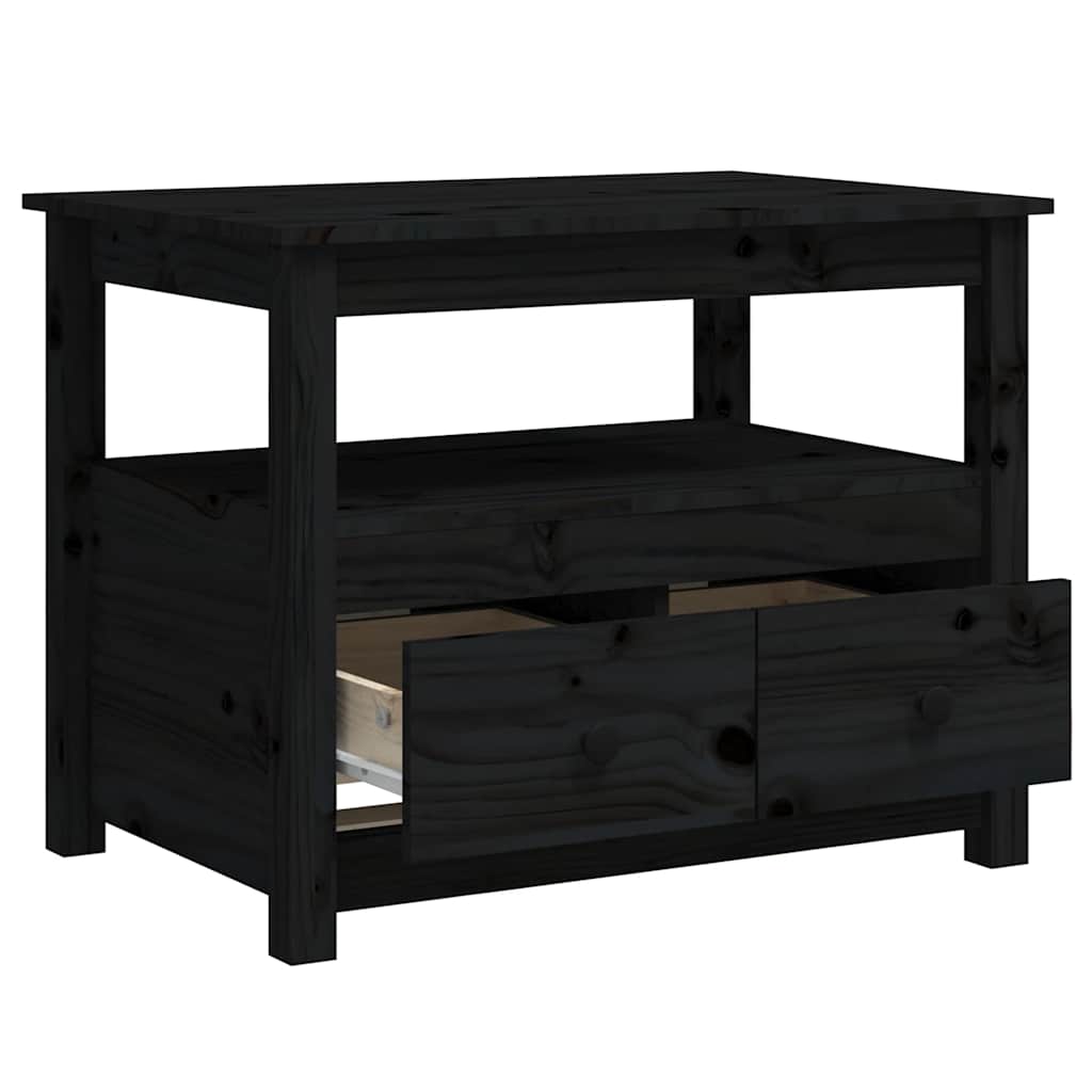 Couchtisch 71x49x55 cm Massivholz Kiefer