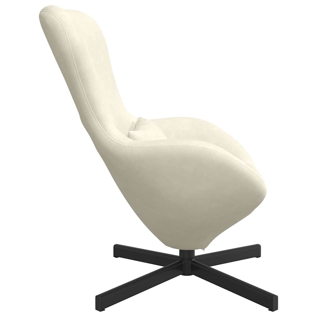 Eiersessel Blau 63 x 73 x 90 cm Samt