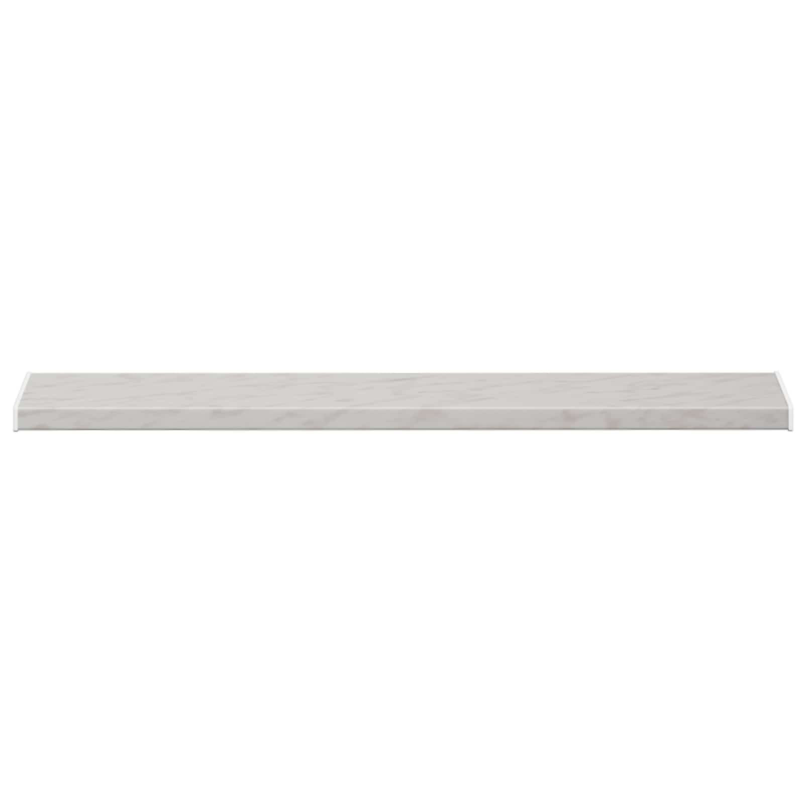 Fensterbank Weiß 60 x 10 x 4,5 cm PVC
