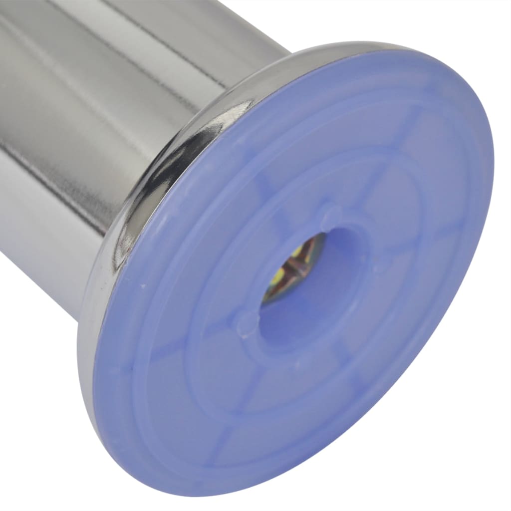 Sofabeine 8 Stk. Rund Chrom 180 mm