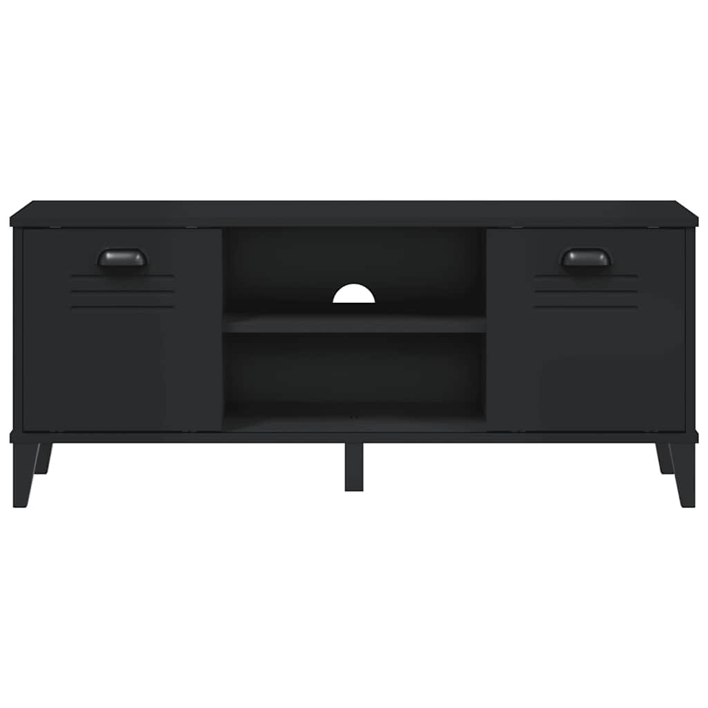 Schuhbank VIKEN Weiß 106x35x45 cm Holzwerkstoff
