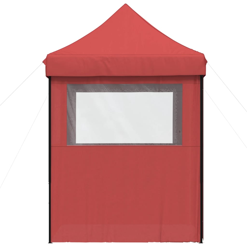 Partyzelt Faltbar Pop-Up Schwarz 200x200x306 cm
