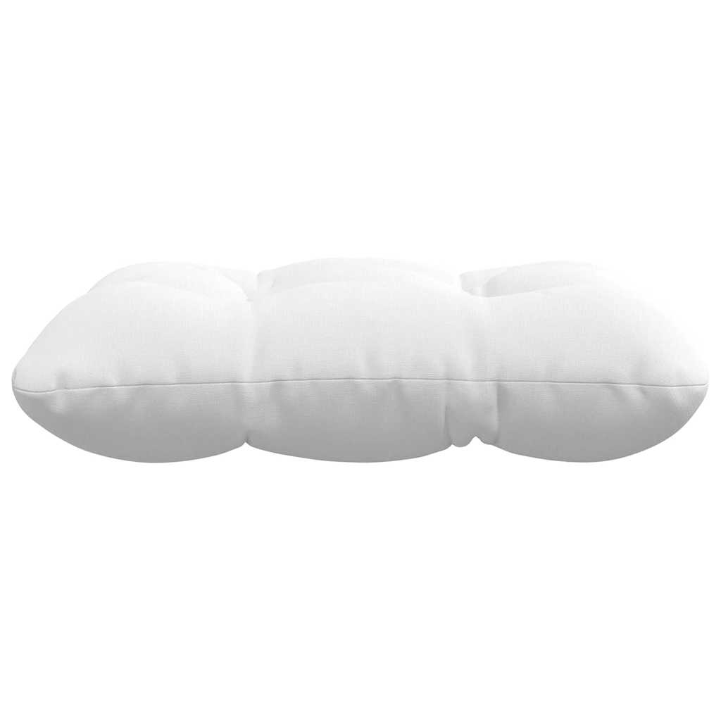 Sitzkissen 4 pcs Hellgrau 40 x 40 x 12 cm Stoff