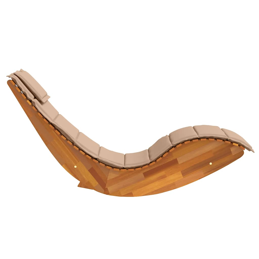 Schaukelstühle Sonnenliegen 2 Stk. Akazienholz