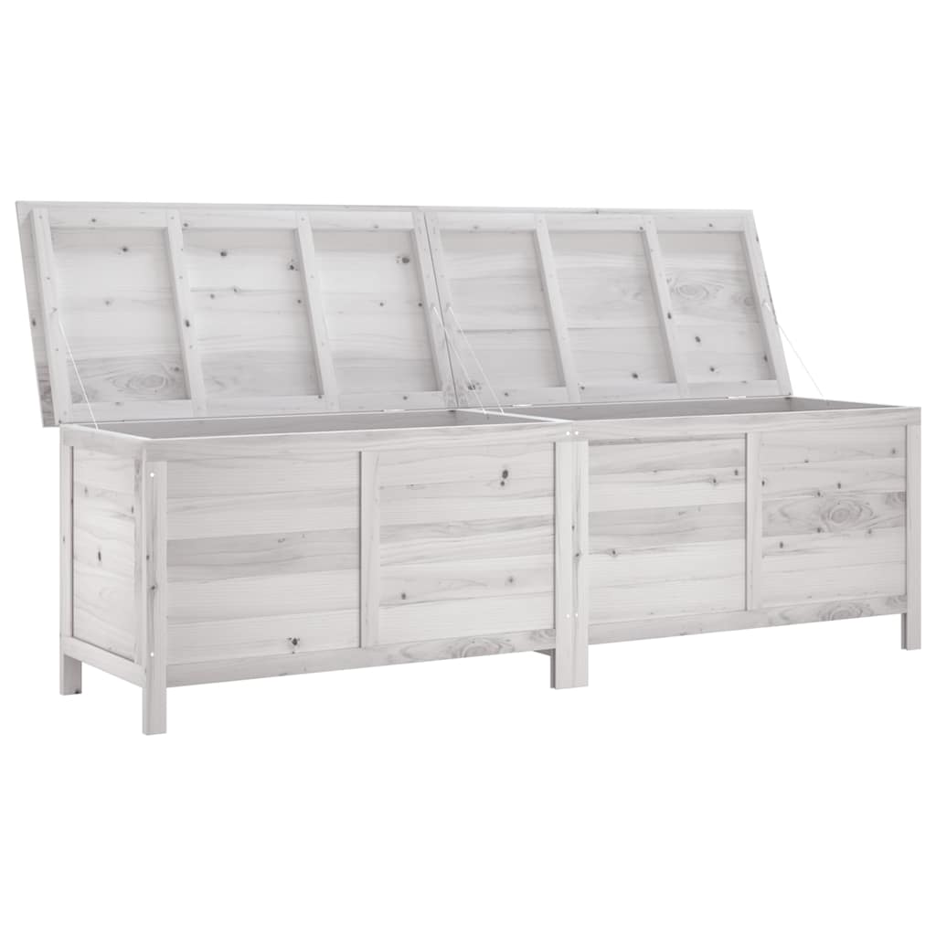Gartentruhe 50x49x56,5 cm Massivholz Tanne