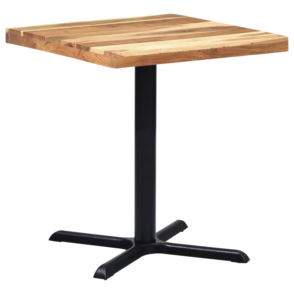 Bistrotisch-Gestell Schwarz 56x56x72 cm Gusseisen