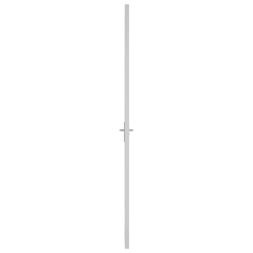 Innentür ESG Glas und Aluminium 76x201,5 cm Schwarz