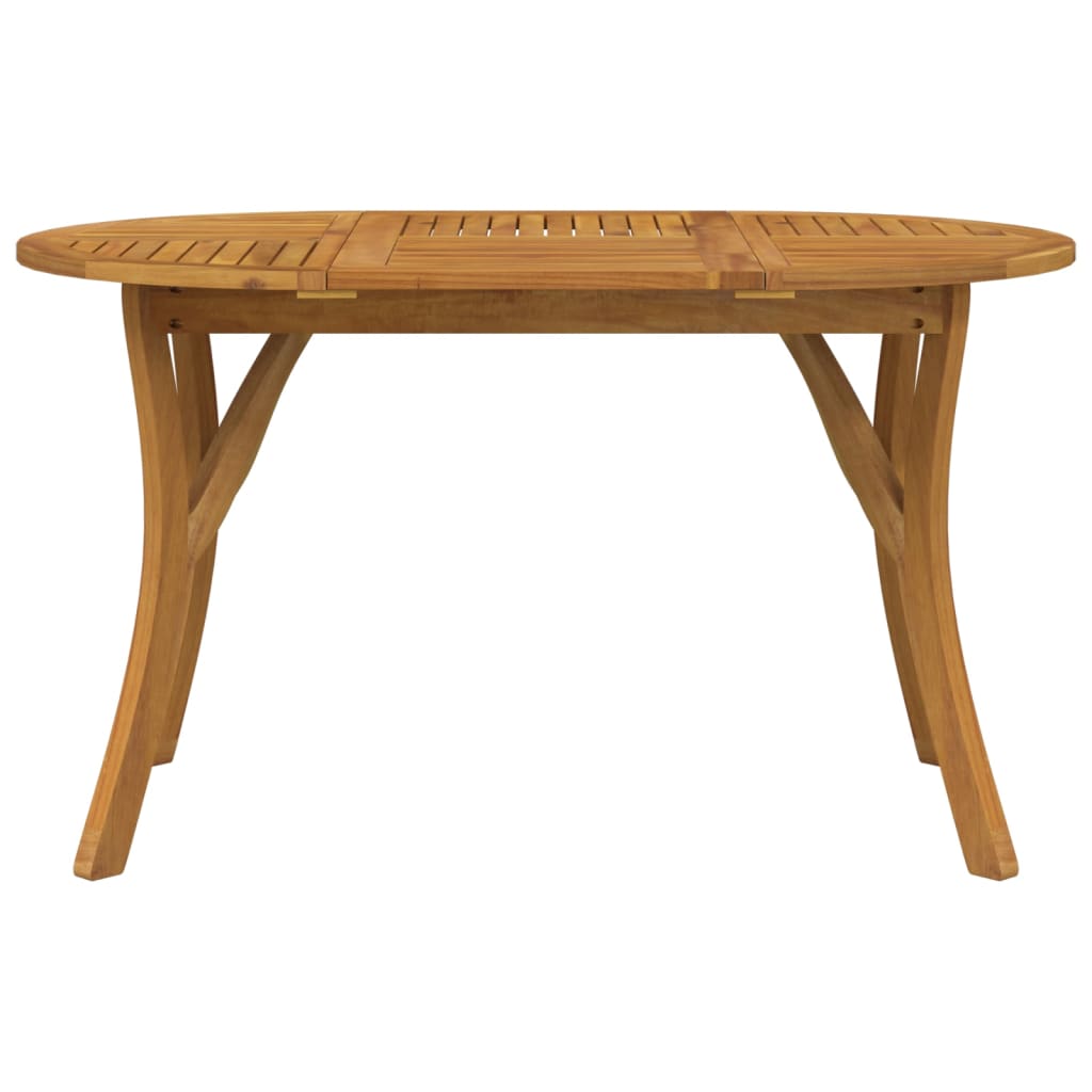 Gartentisch 85x85x75 cm Massivholz Akazie