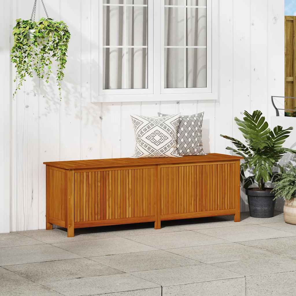 Gartenbox 90x50x58 cm Massivholz Akazie