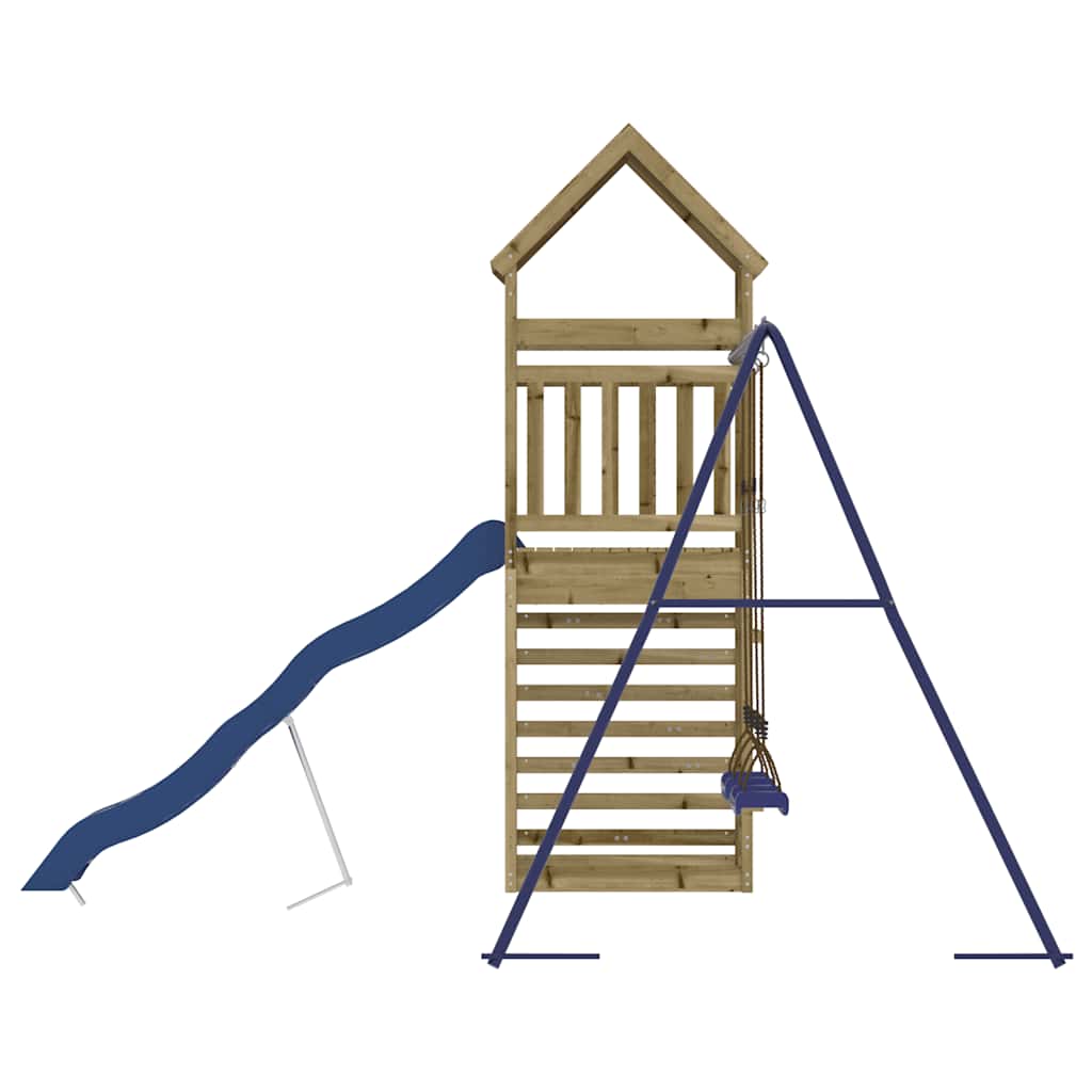 Spielturm Massivholz Kiefer