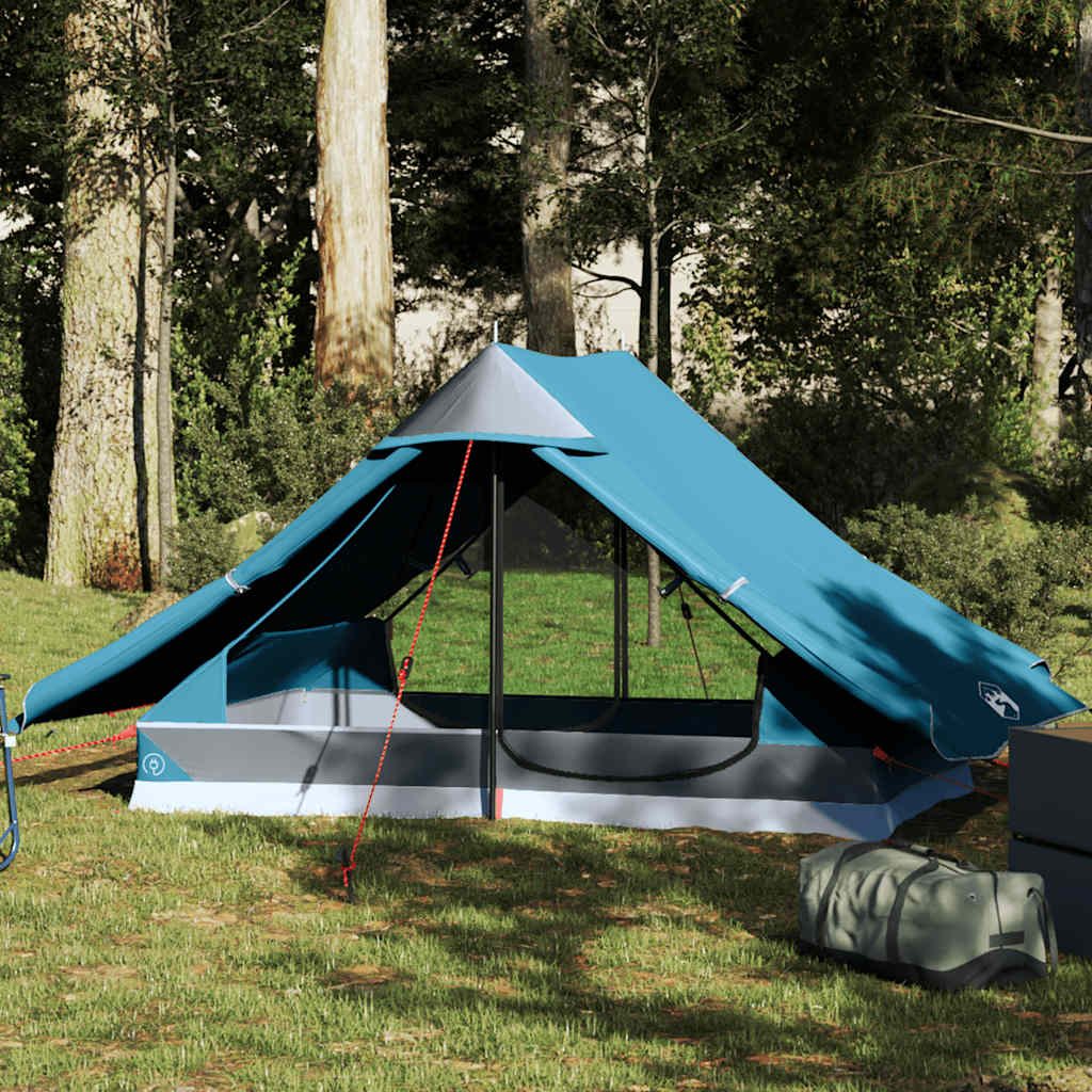 Campingzelt 2 Personen Grün Wasserdicht