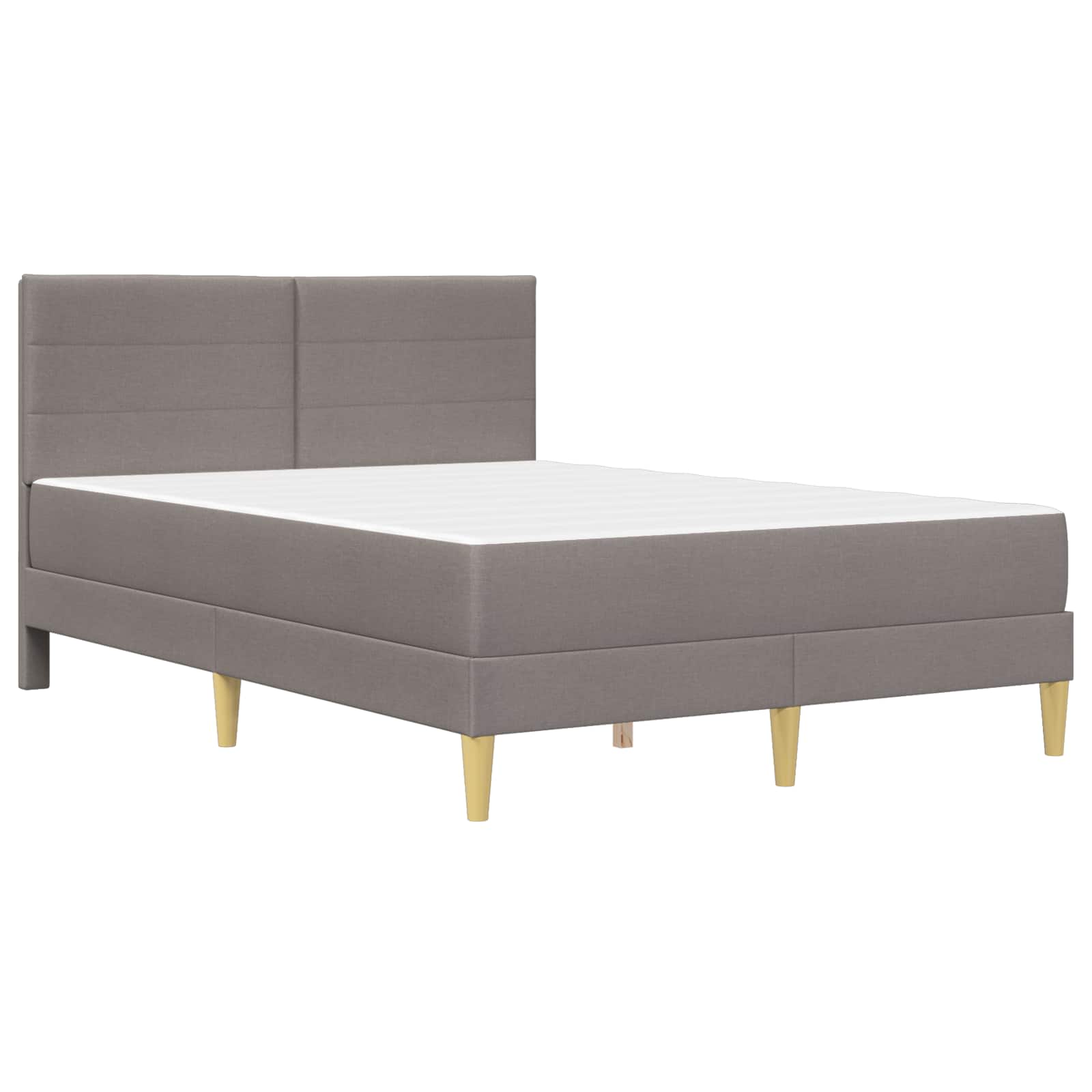 Bettrahmen Hellgrau 80 x 200 cm Polyester