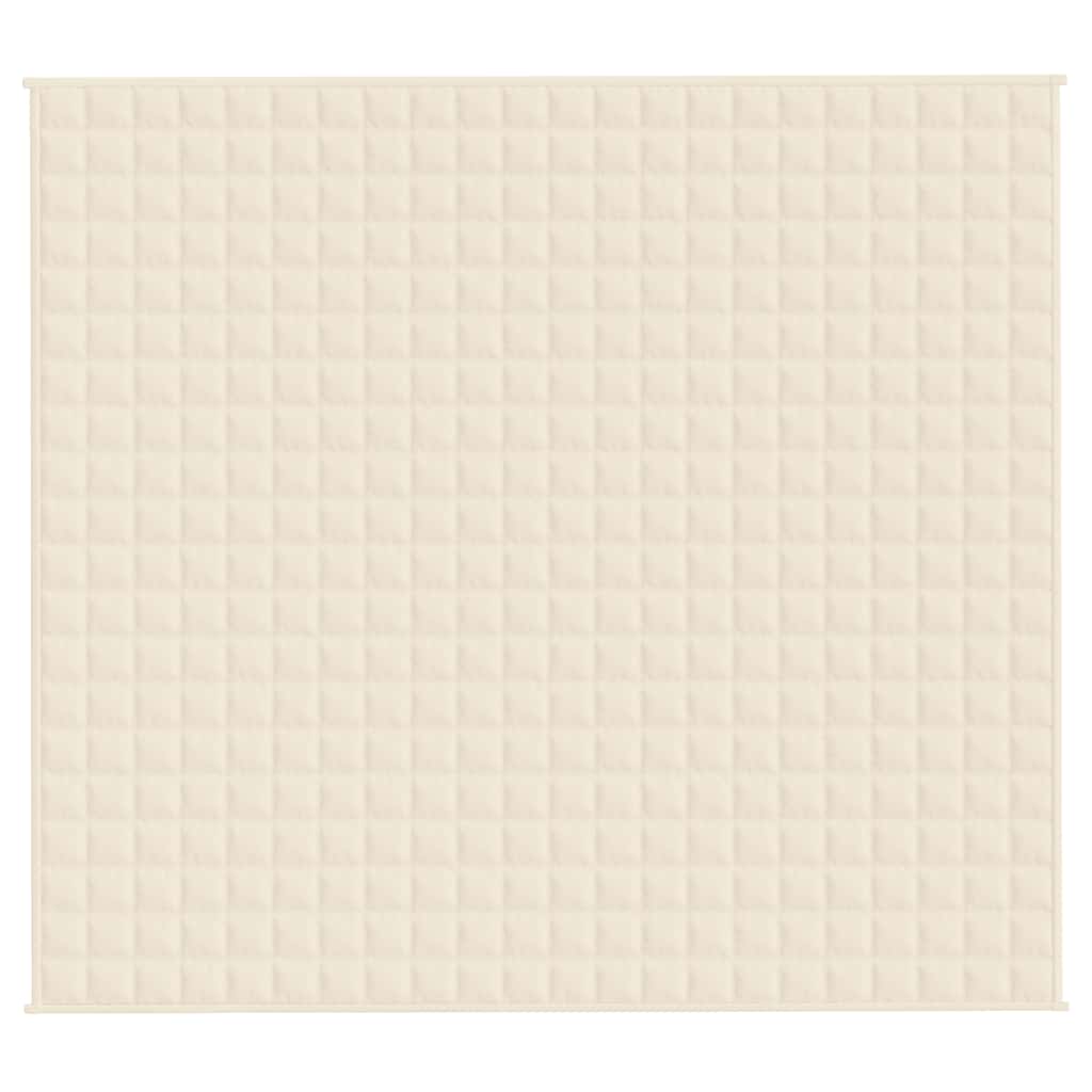 Gewichtsdecke Grau 122x183 cm 5 kg Stoff