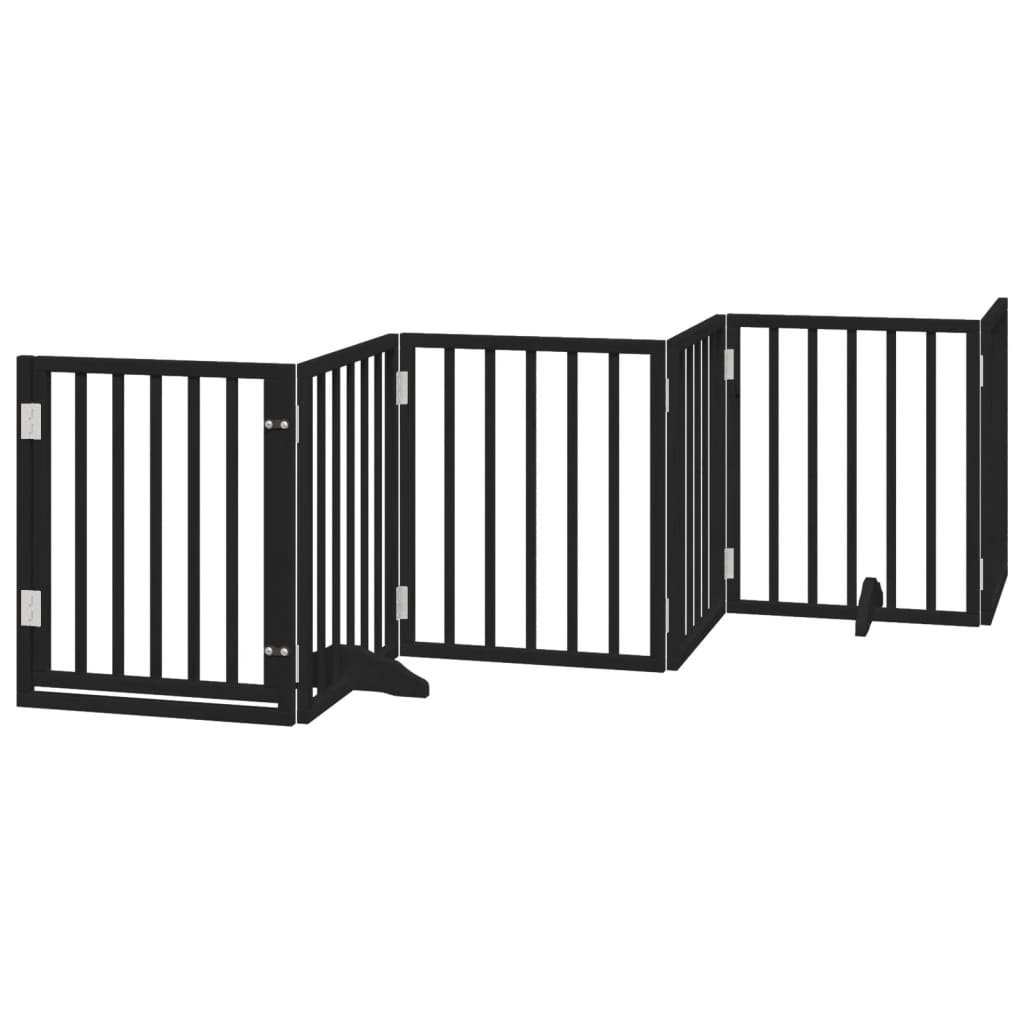 Hundegitter Faltbar 3 Paneele 150 cm Pappelholz