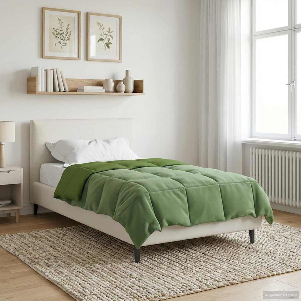 Ganzjahresbettdecke Anthrazit 135 x 200 cm Mikrofaser