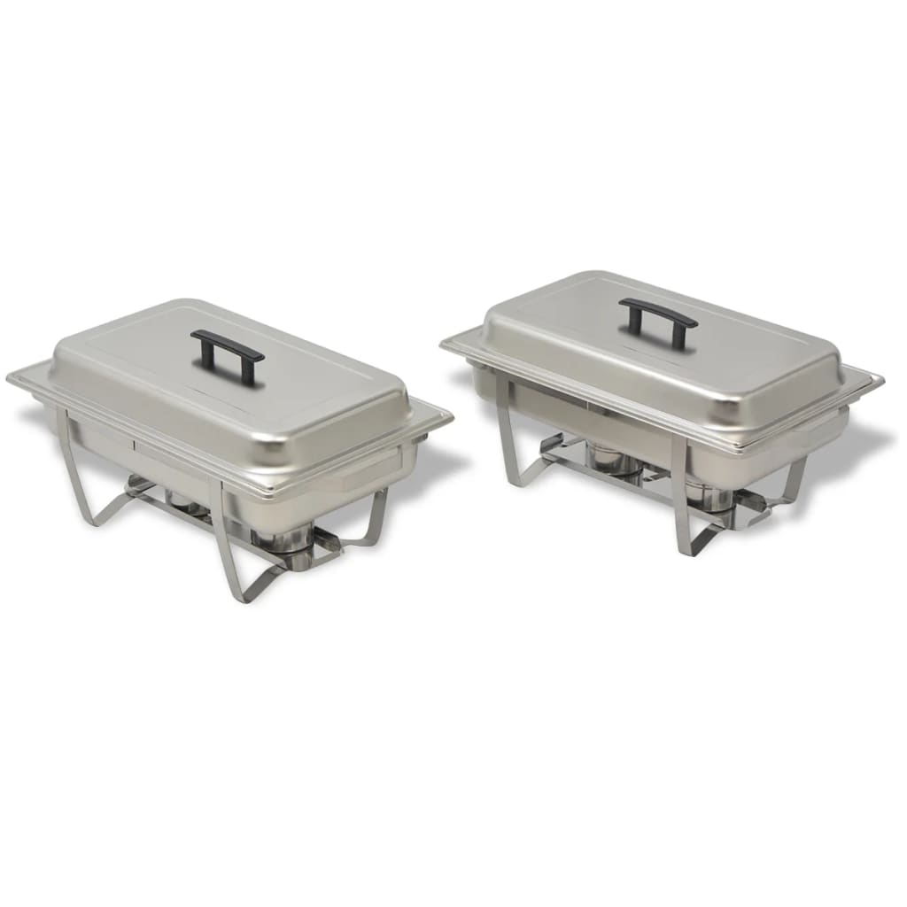 Chafing Dish Set 3-tlg. Edelstahl