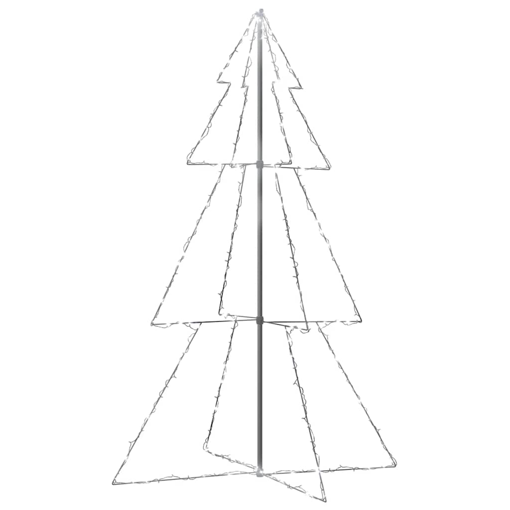 Weihnachtsbaum in Kegelform 160 LEDs Indoor & Outdoor 78x120 cm