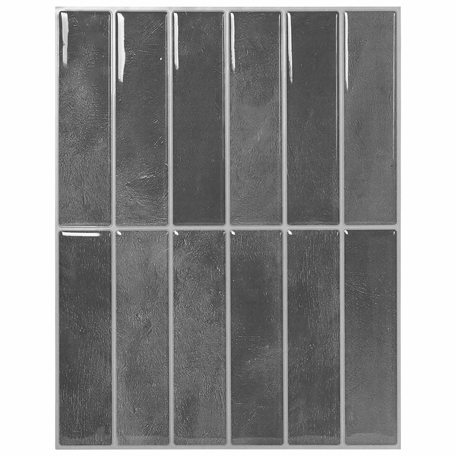 Rechteckige Fliese 10 pcs Dunkelgrün 29 x 23 x 0,08 cm