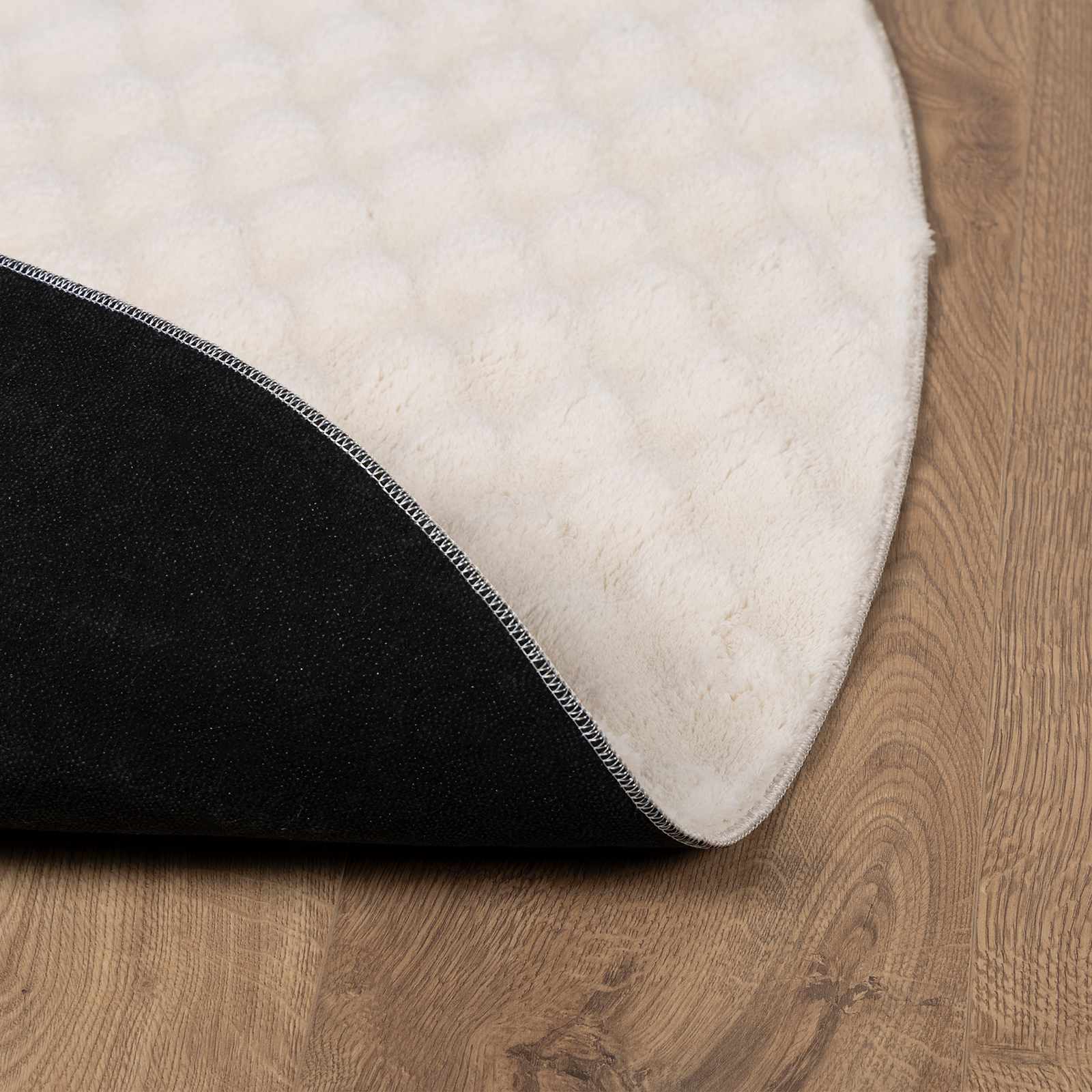 Bereichsteppiche Rechtwinklig SIROLO Creme 150 x 80 cm