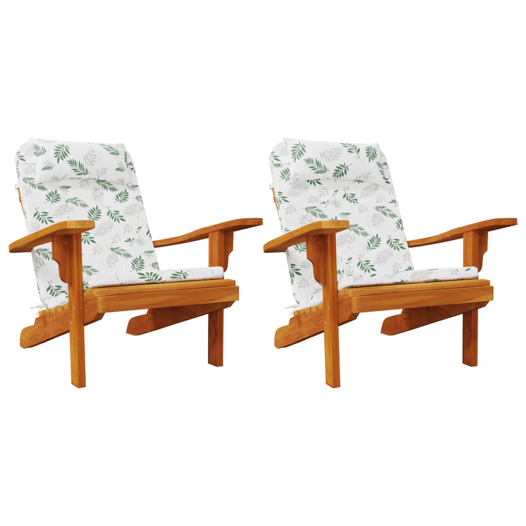 Adirondack-Auflagen 2 Stk. Hellblau Oxford-Gewebe