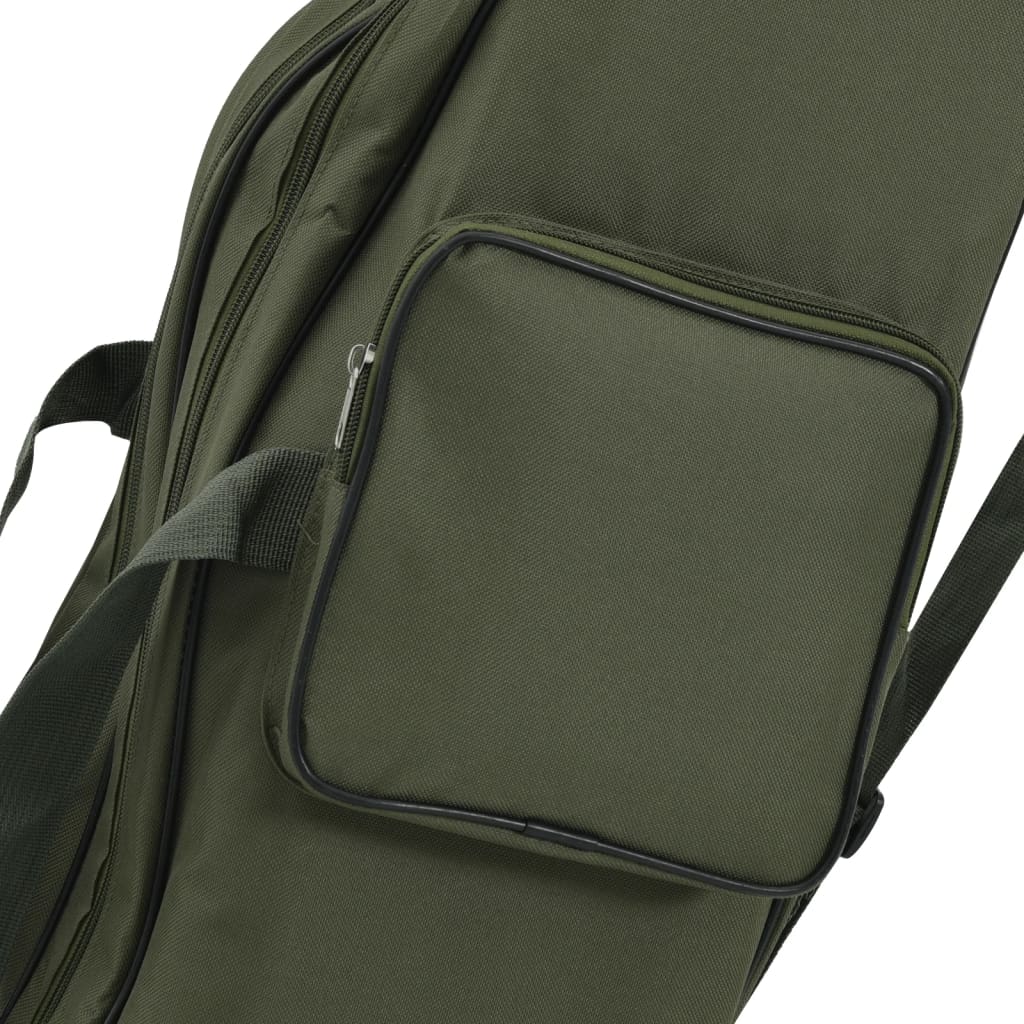 Angelrutentasche Grün Tarnfarben 150 cm Oxford-Gewebe