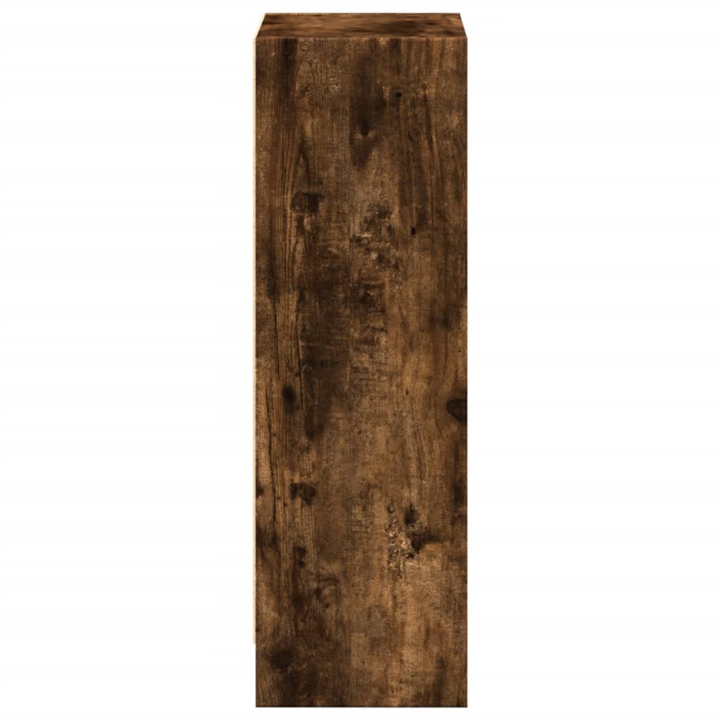 Bücherregal Weiß 40x24x75 cm Holzwerkstoff