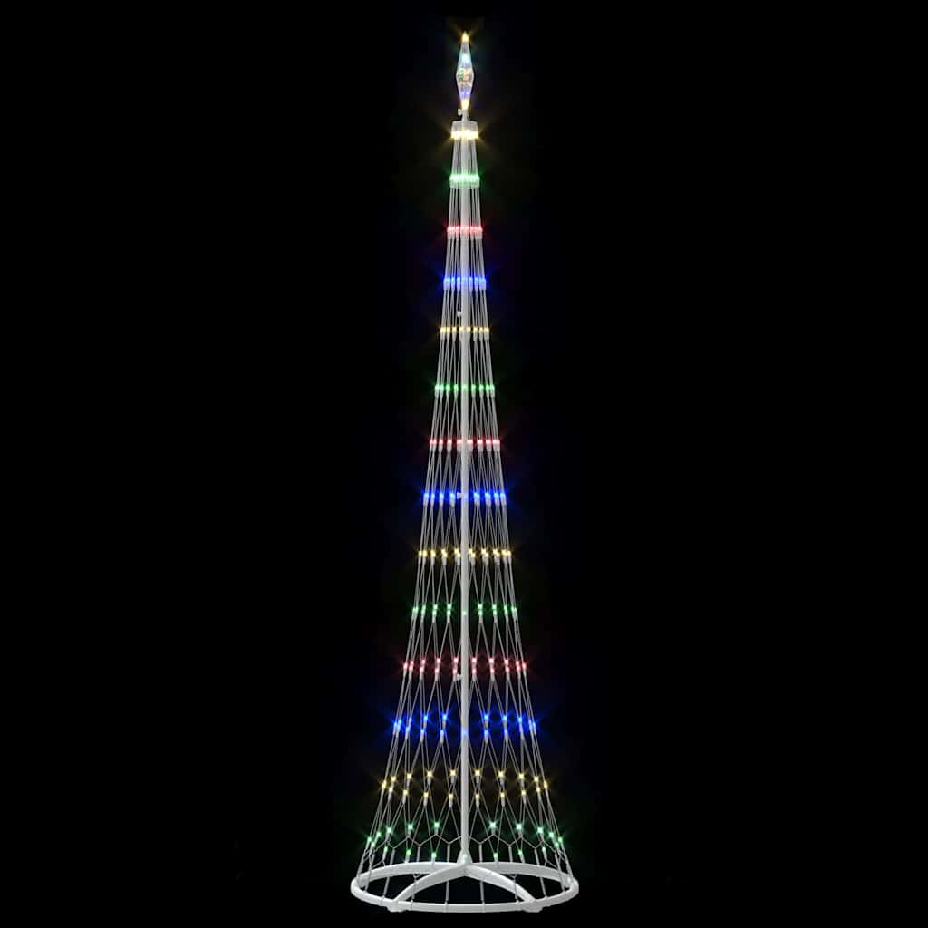 LED-Weihnachtsbaum Warmes Weiß 51 x 51 x 190 cm Metall