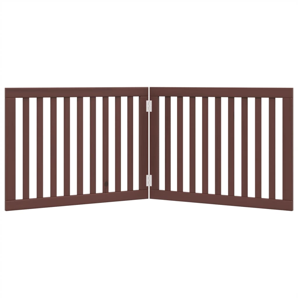 Hundegitter Faltbar 3 Paneele 150 cm Pappelholz