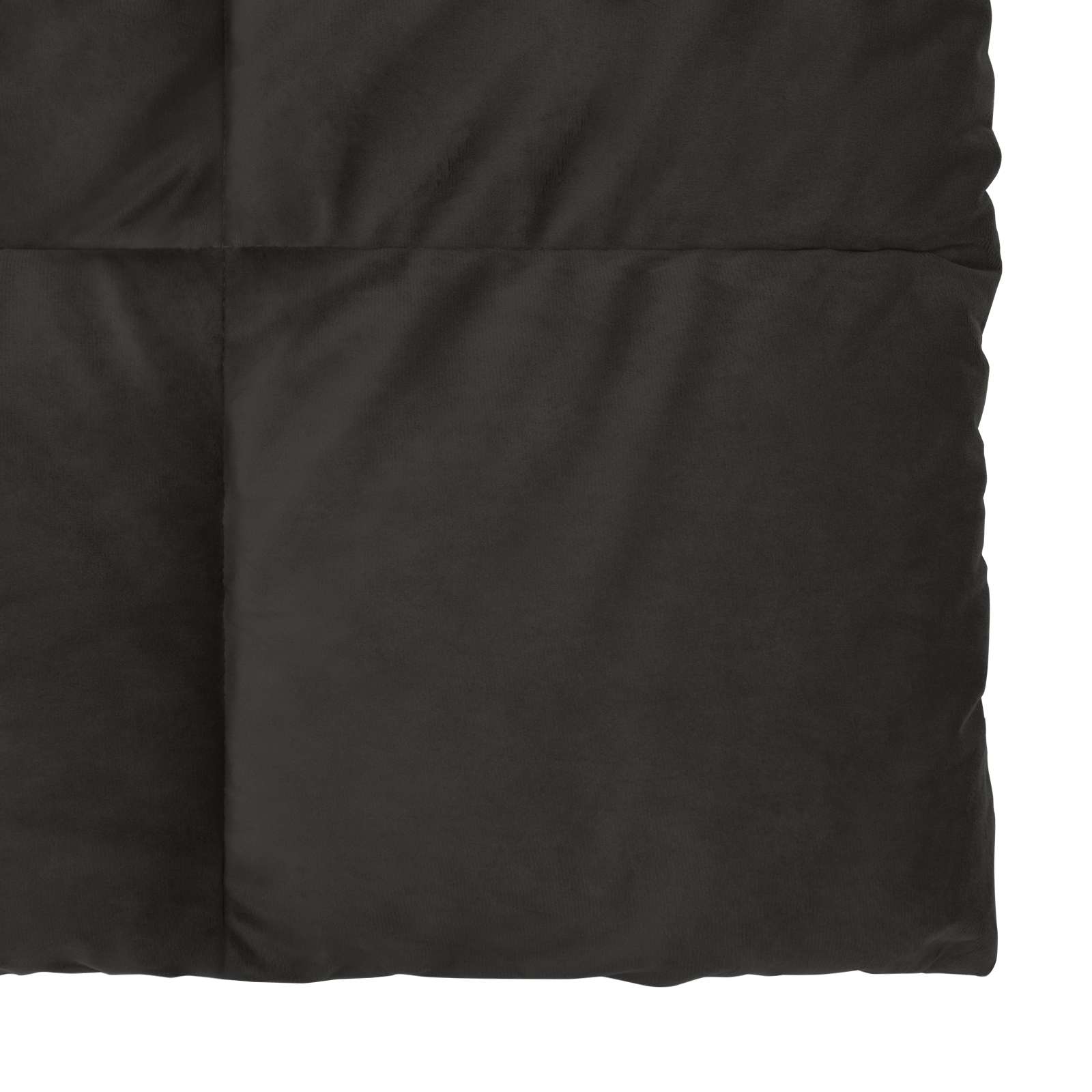 Winterbettdecke Gepolstert Anthrazit 240 x 260 cm Mikrofaser