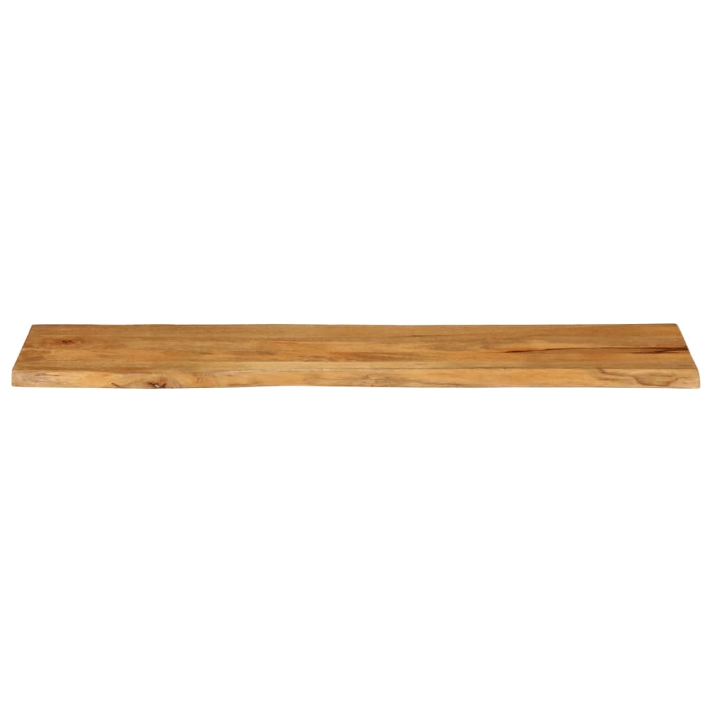 Tischplatte 40x40x2,5 cm Rechteckig Massivholz Akazie Baumkante