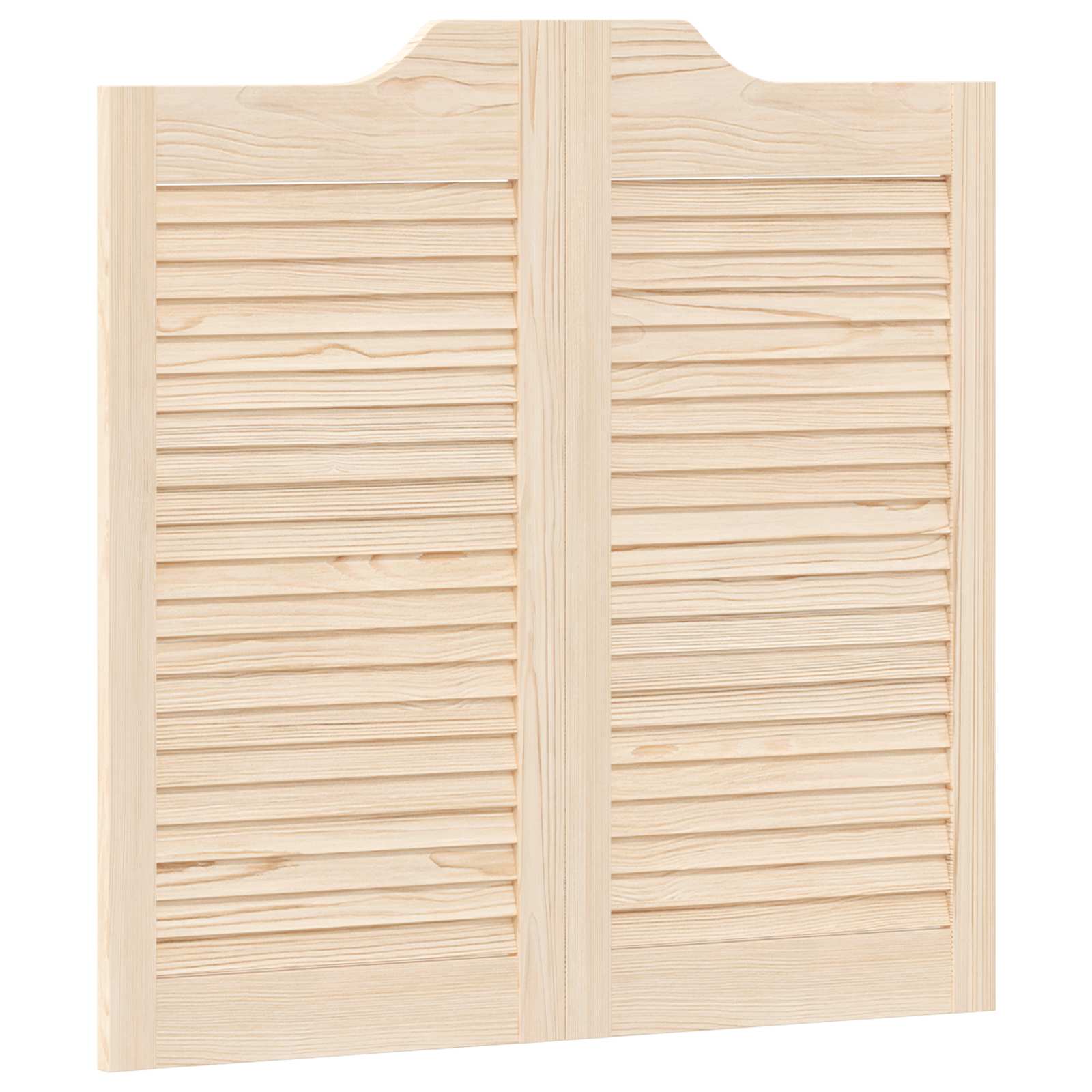Schwingtüren Natur 80 x 40 cm Massives Kiefernholz