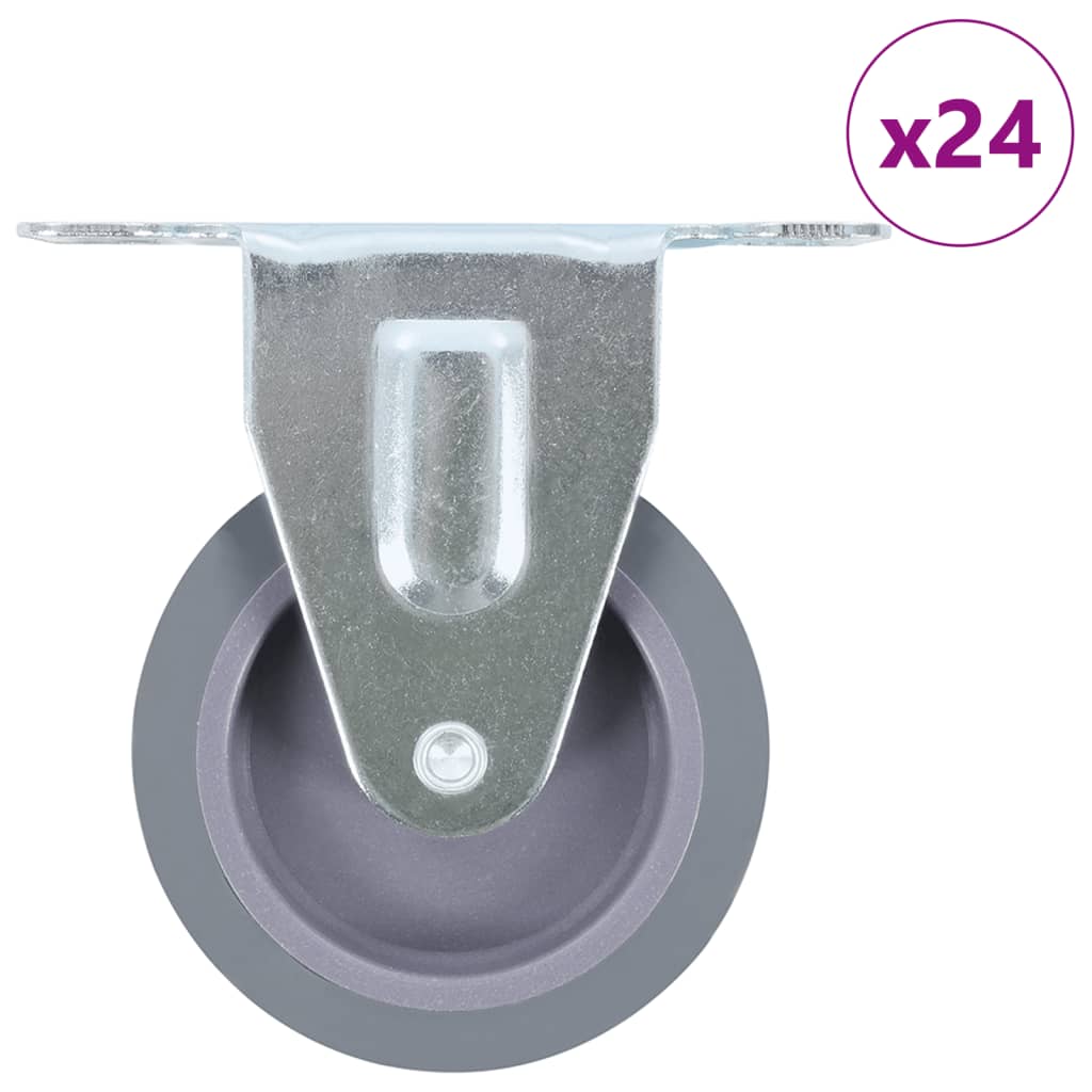 Bockrollen 4 Stk. 75 mm