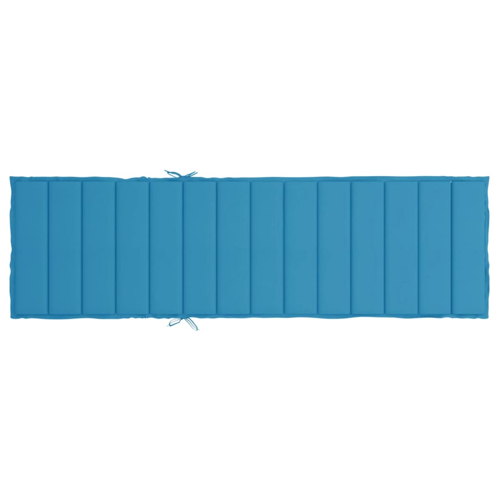 Liege-Kissen Blatt Blattmuster 200 x 70 x 3 cm Oxford-Stoff