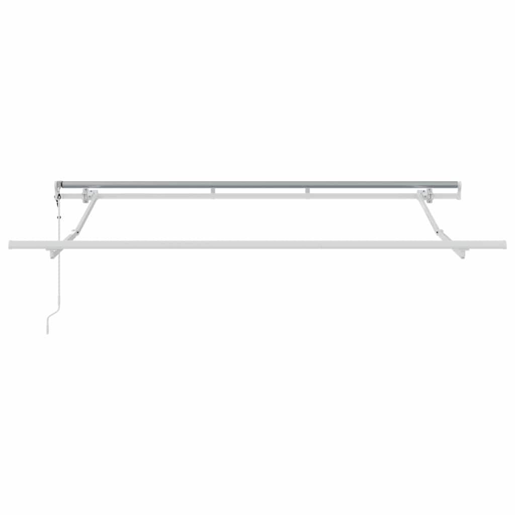 Markisenrahmen Weiß 2,5 x 2 m Metall