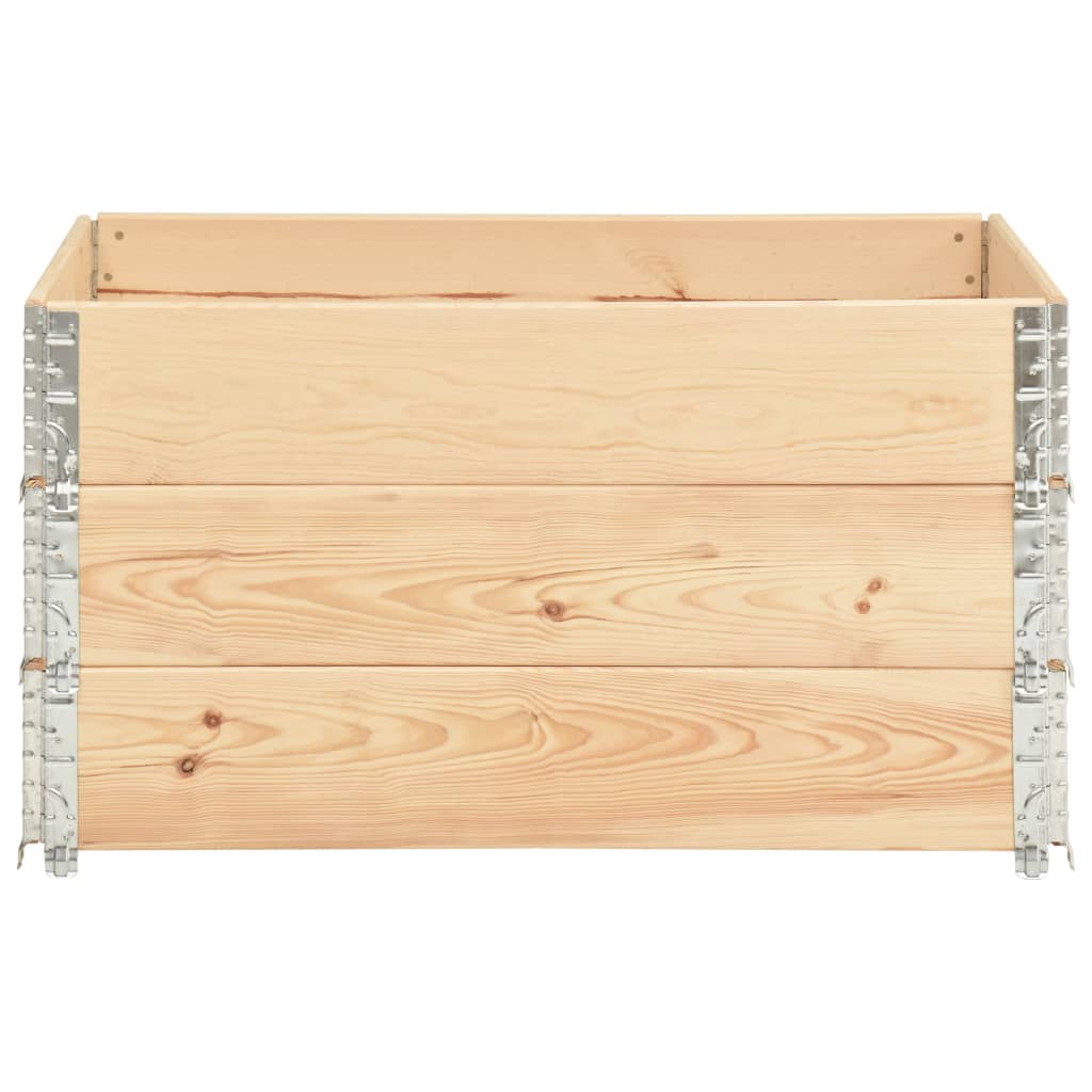 Hochbeet 60x80 cm Kiefer Massivholz