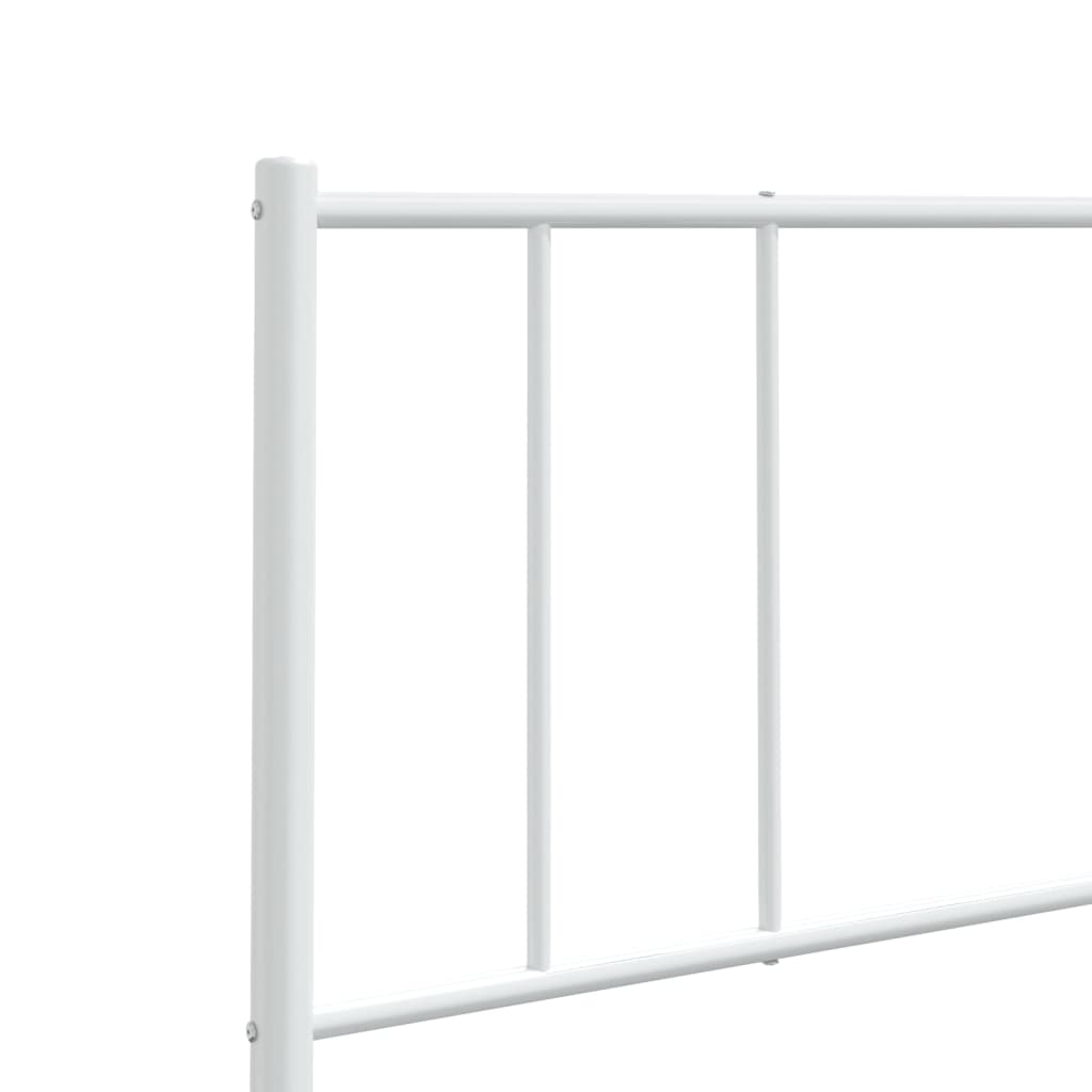 Ersatz-Kopfteil Metall Schwarz 80 cm