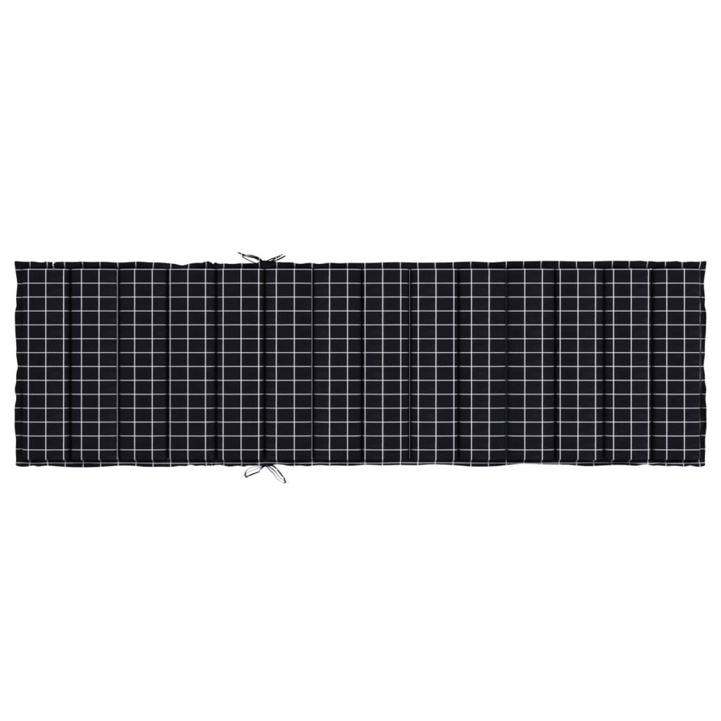 Liege-Kissen Blatt Blattmuster 200 x 70 x 3 cm Oxford-Stoff