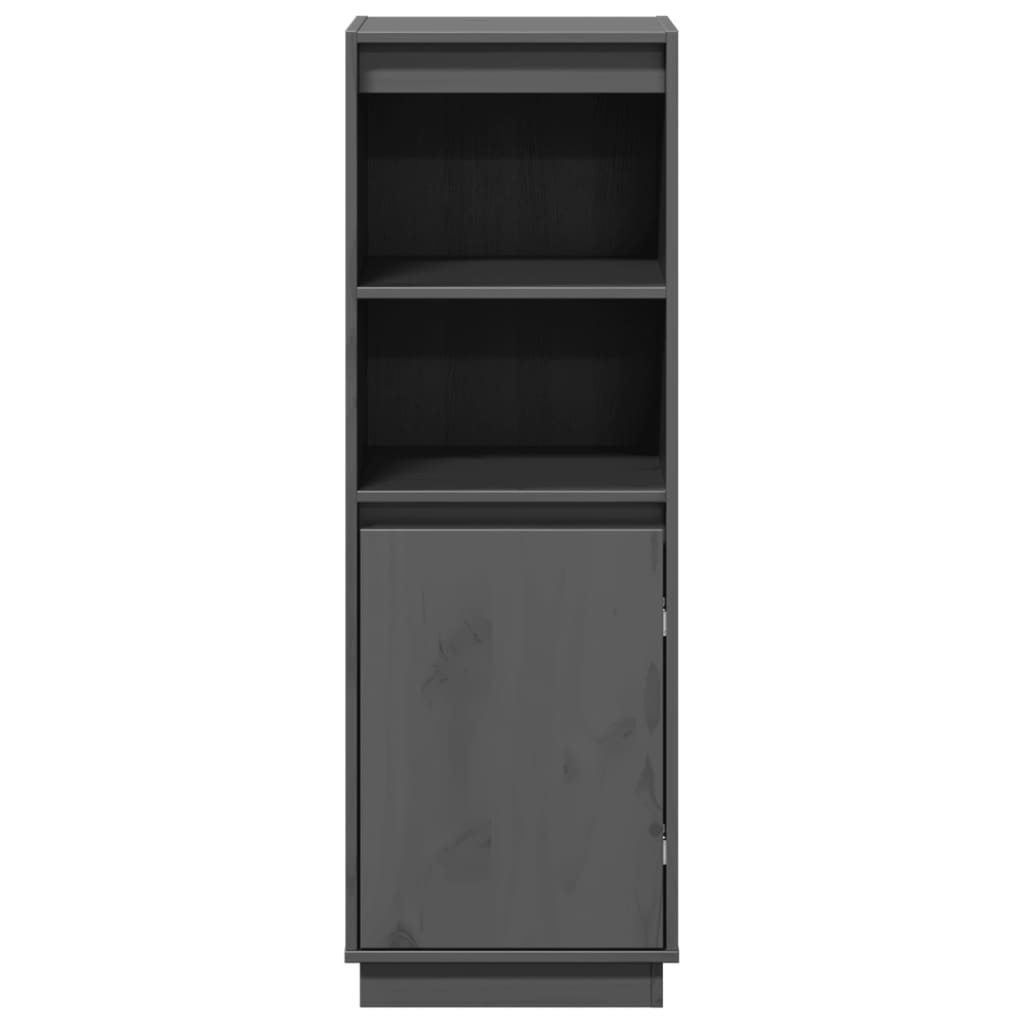 Highboard 37x34x110 cm Massivholz Kiefer