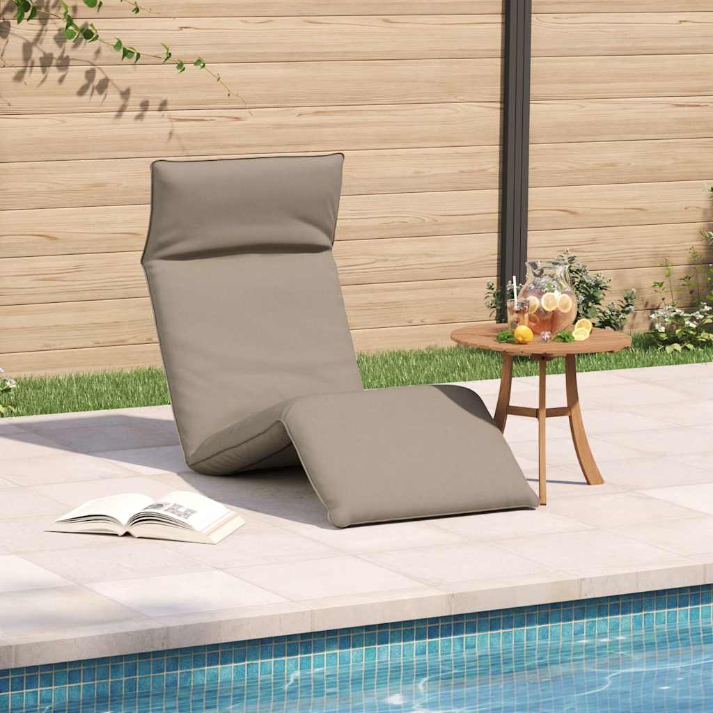 Sonnenliege Klappbar Anthrazit 175x54x8,5 cm Oxford-Gewebe