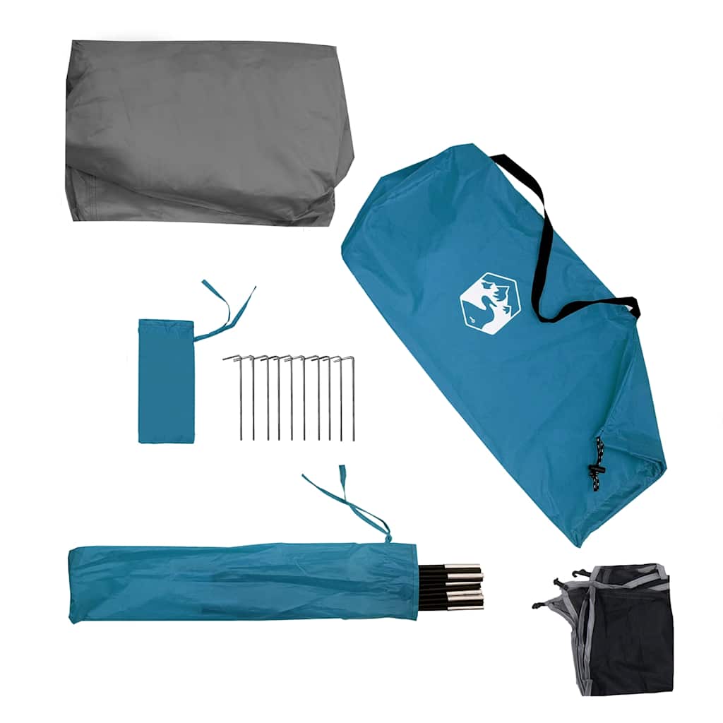 Camping-Windschutz Grün 510x153 cm Wasserdicht