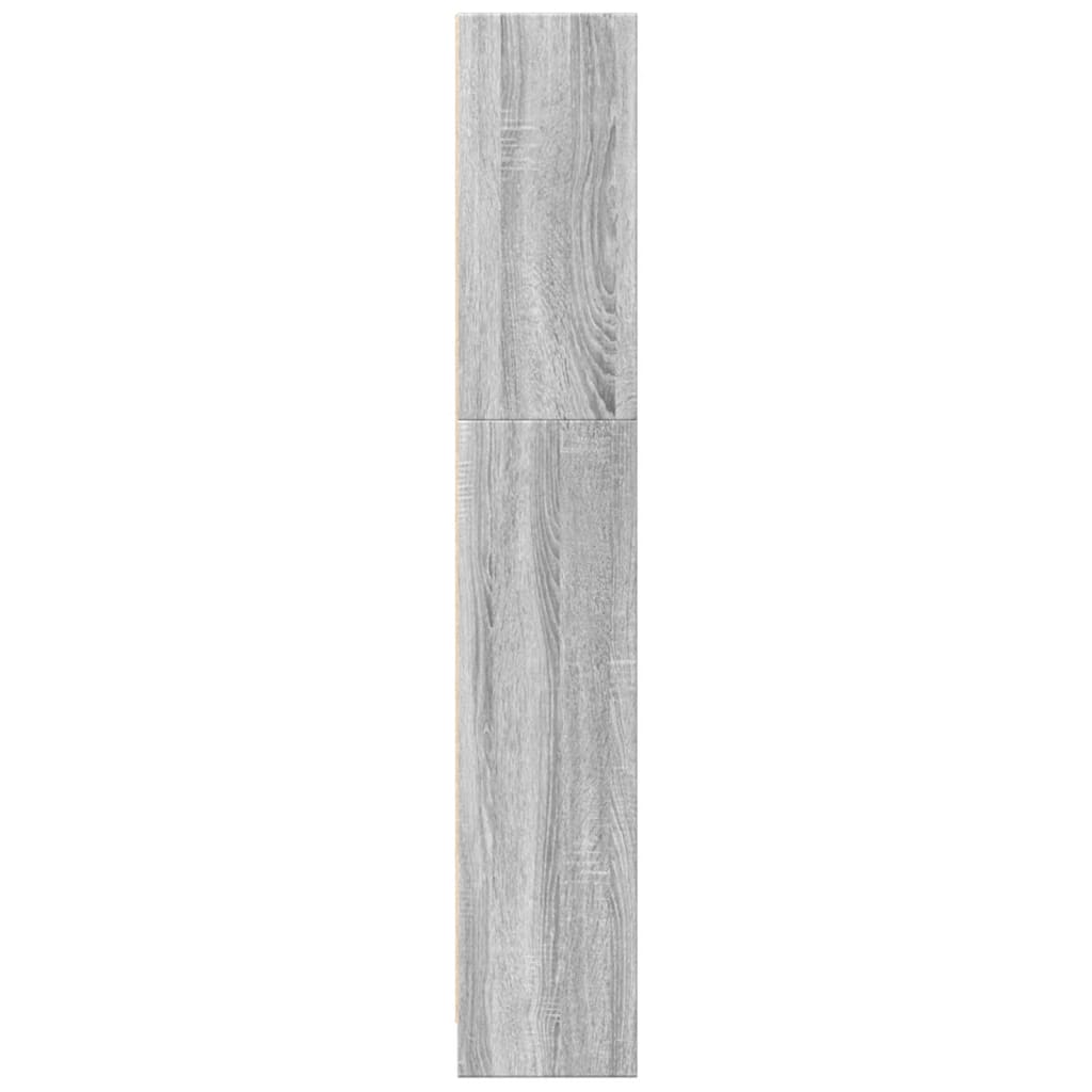Bücherregal Weiß 40x24x75 cm Holzwerkstoff