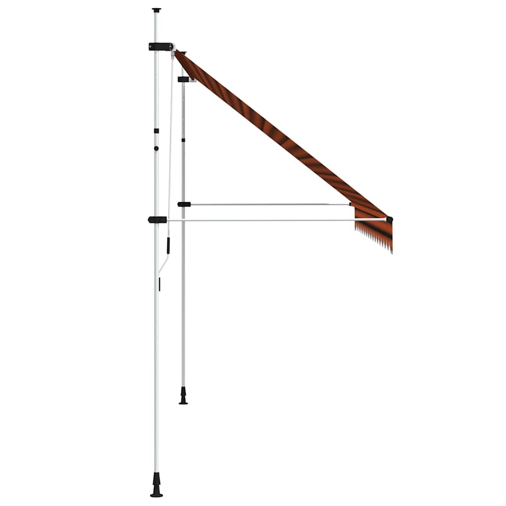 Einziehbare Markise Handbetrieben 150 cm Anthrazit