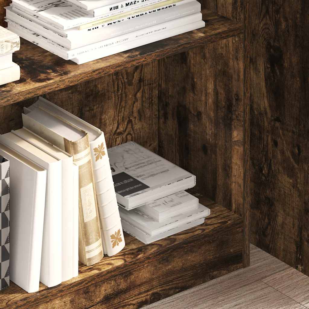 Bücherregal Weiß 40x24x75 cm Holzwerkstoff