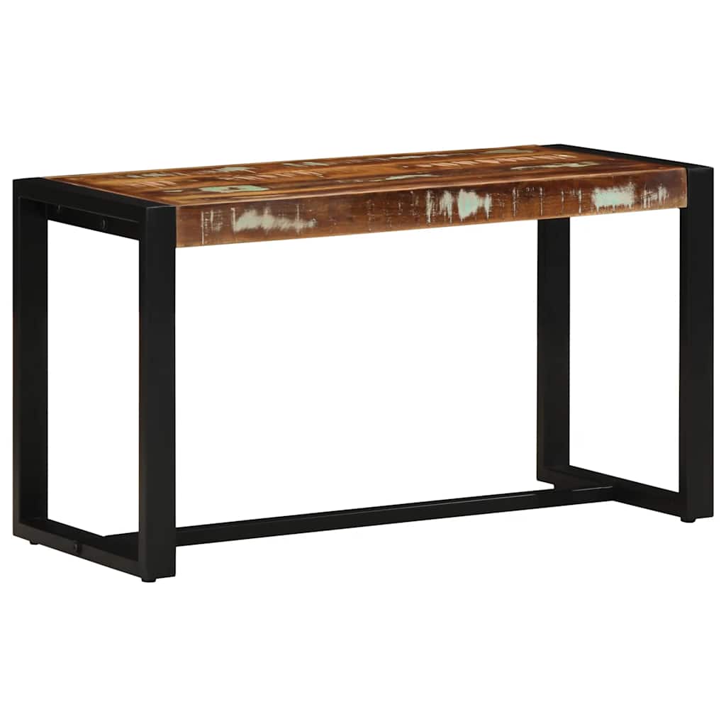 Bank Mehrfarbig 60x35x45 cm Massivholz Altholz