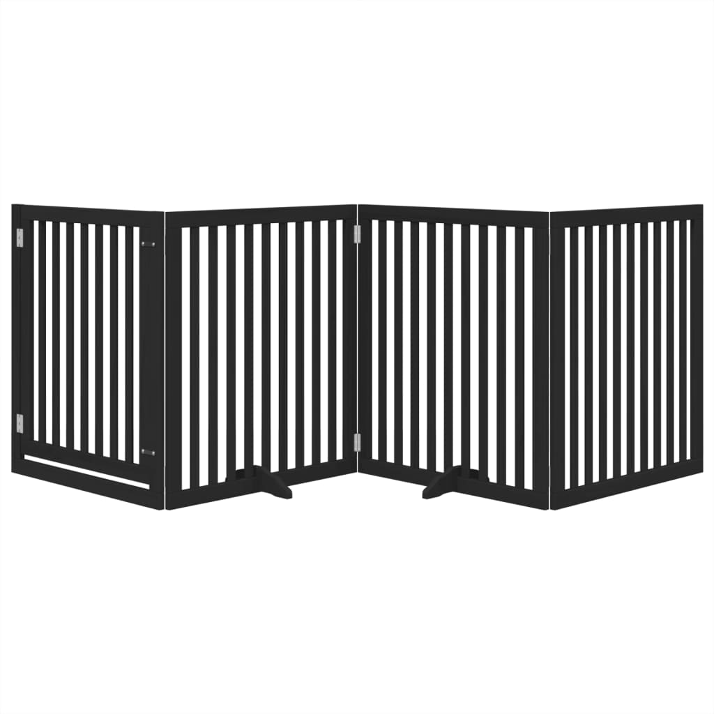 Hundegitter Faltbar 3 Paneele 150 cm Pappelholz