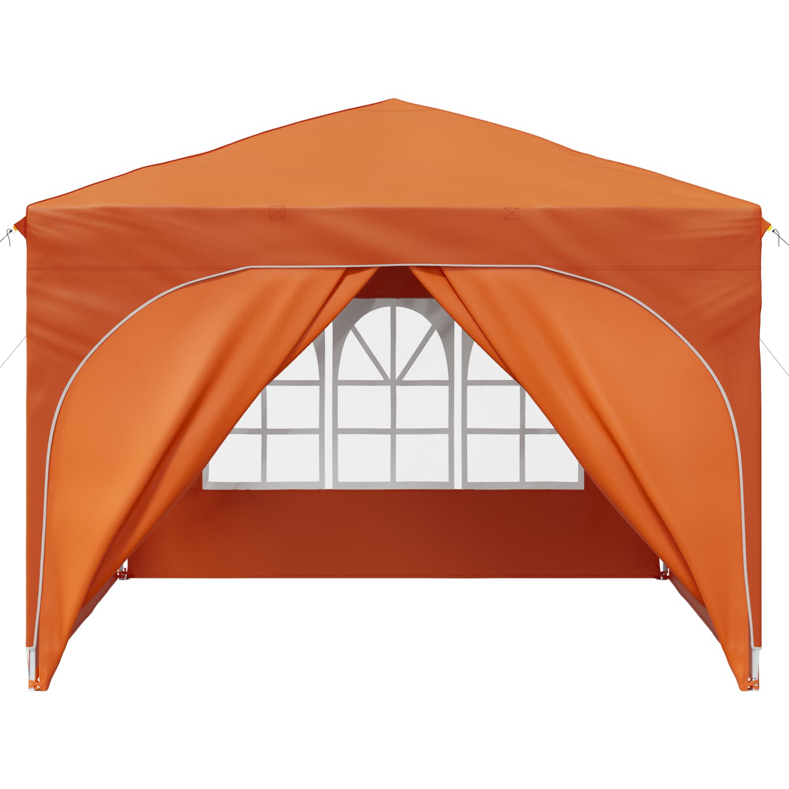 Pop-up Partyzelt 290 x 290 x 245 cm Creme