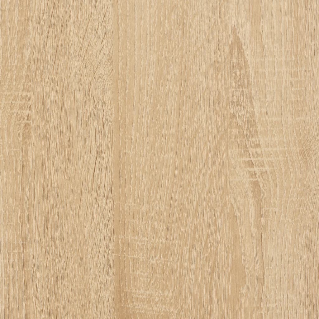 Schreibtisch Sonoma-Eiche 100x50x90 cm Holzwerkstoff und Eisen