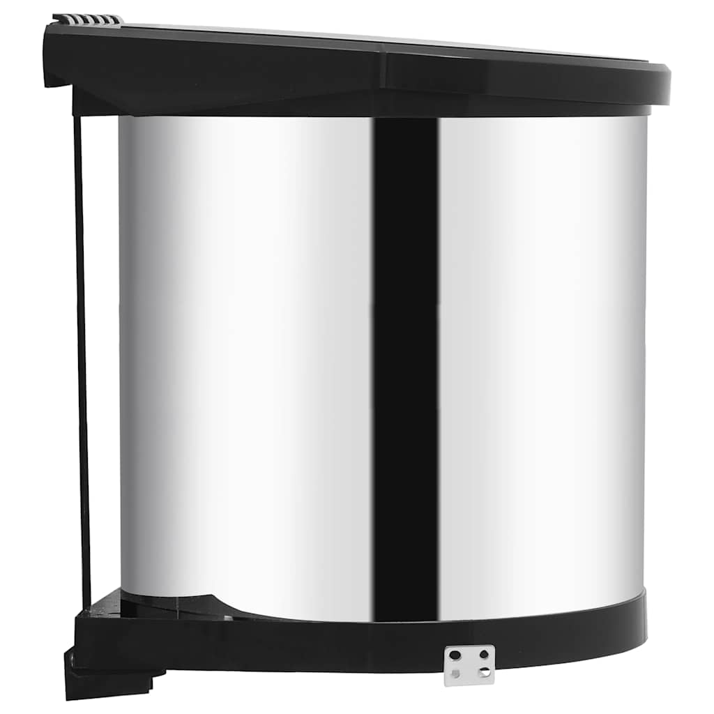 Küchen-Einbau-Mülleimer Edelstahl 8 L