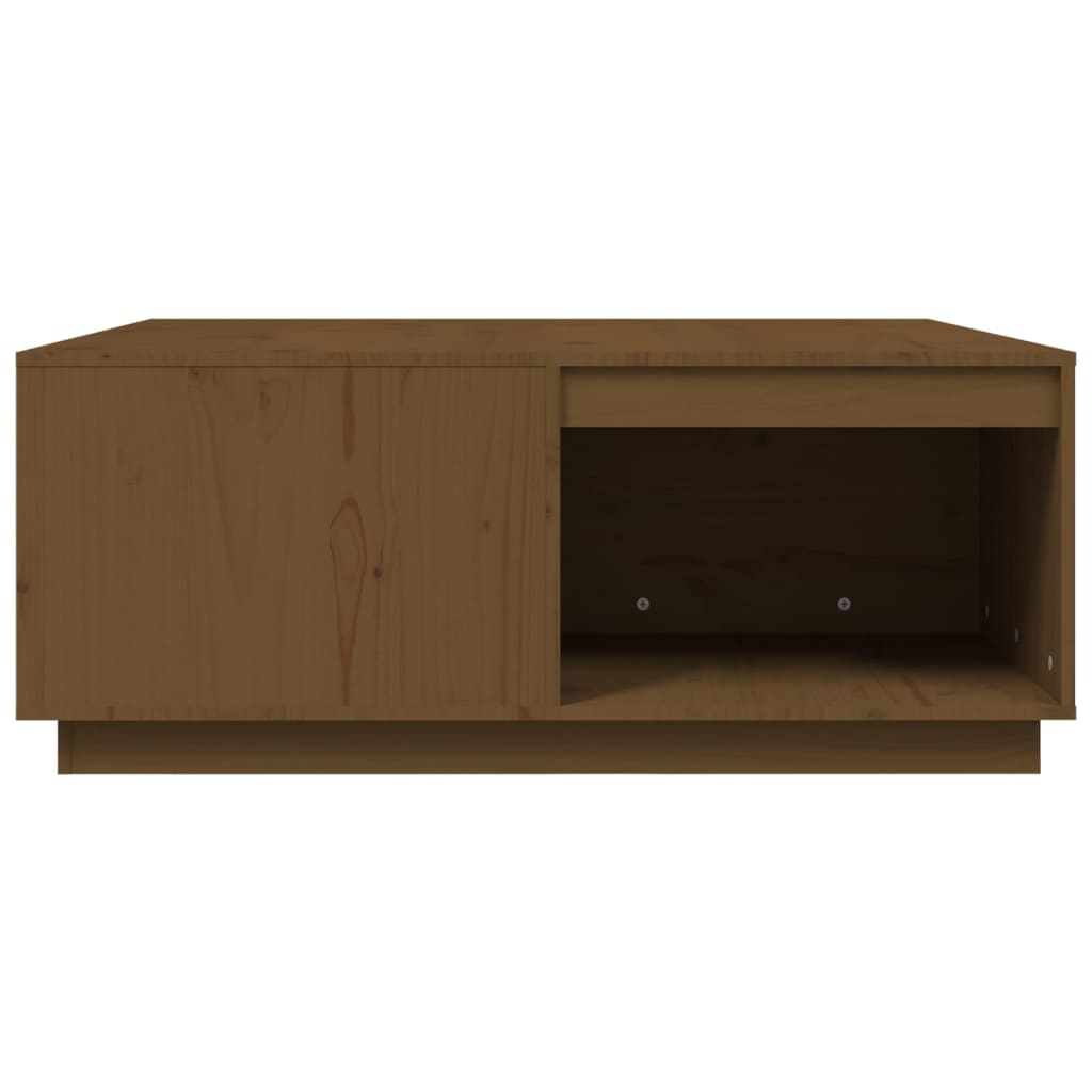 Couchtisch 100x101x40,5 cm Massivholz Kiefer