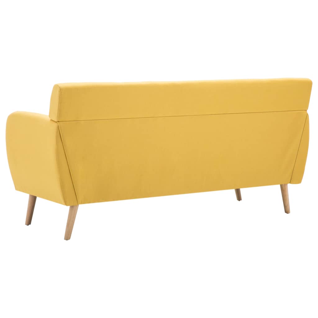 3-Sitzer-Sofa Stoff 172x70x82 cm Dunkelgrau